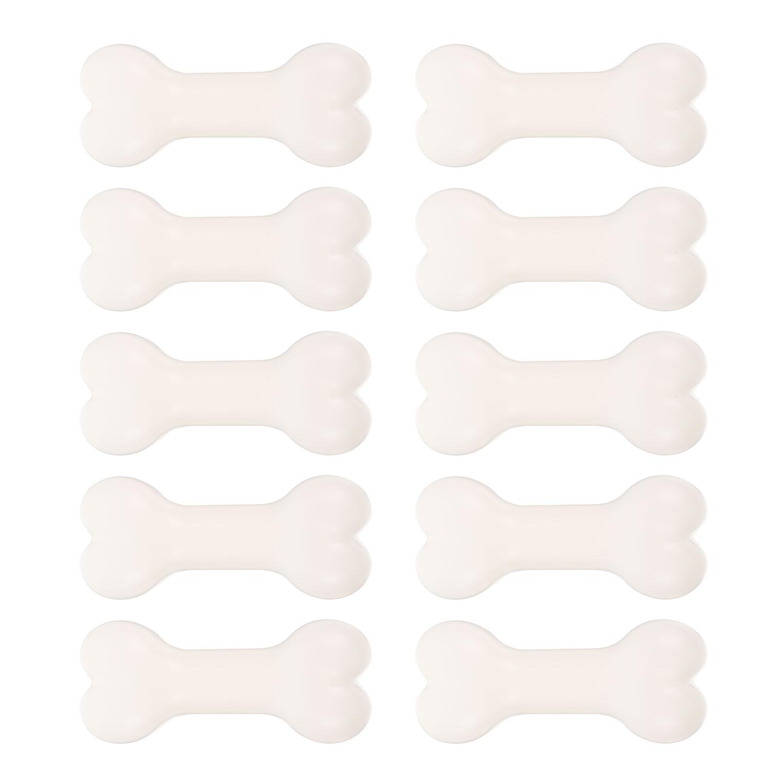 Small Halloween Bone Prop Plastic Simulated Bone Decorations for Halloween 10Pcs