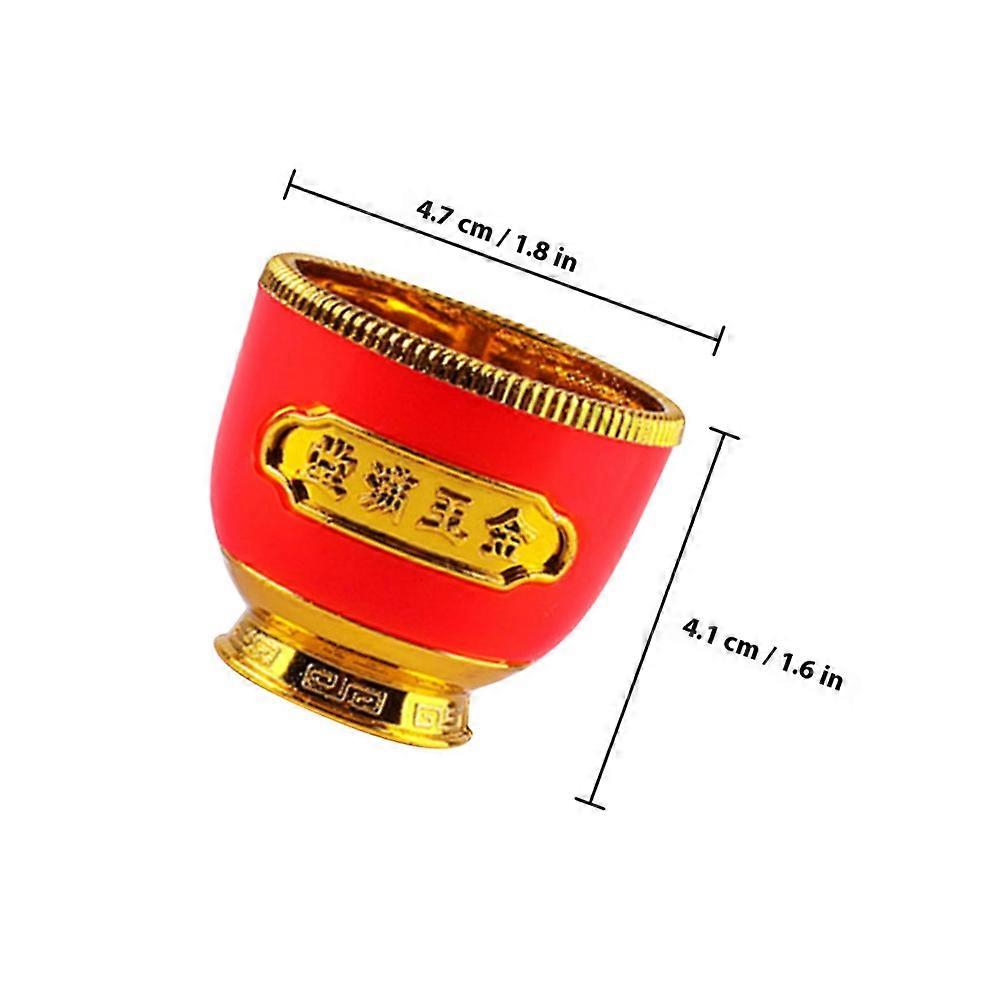 Offering Cup Small Cup Made for Temple Use 6Pcs Plastic Offering Bowls