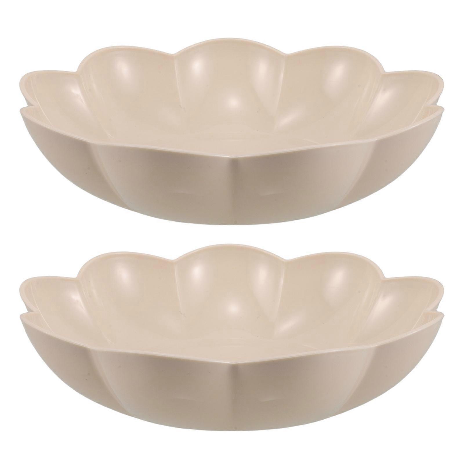 Serving Platter for Snacks 2Pcs Round Appetizer Trays