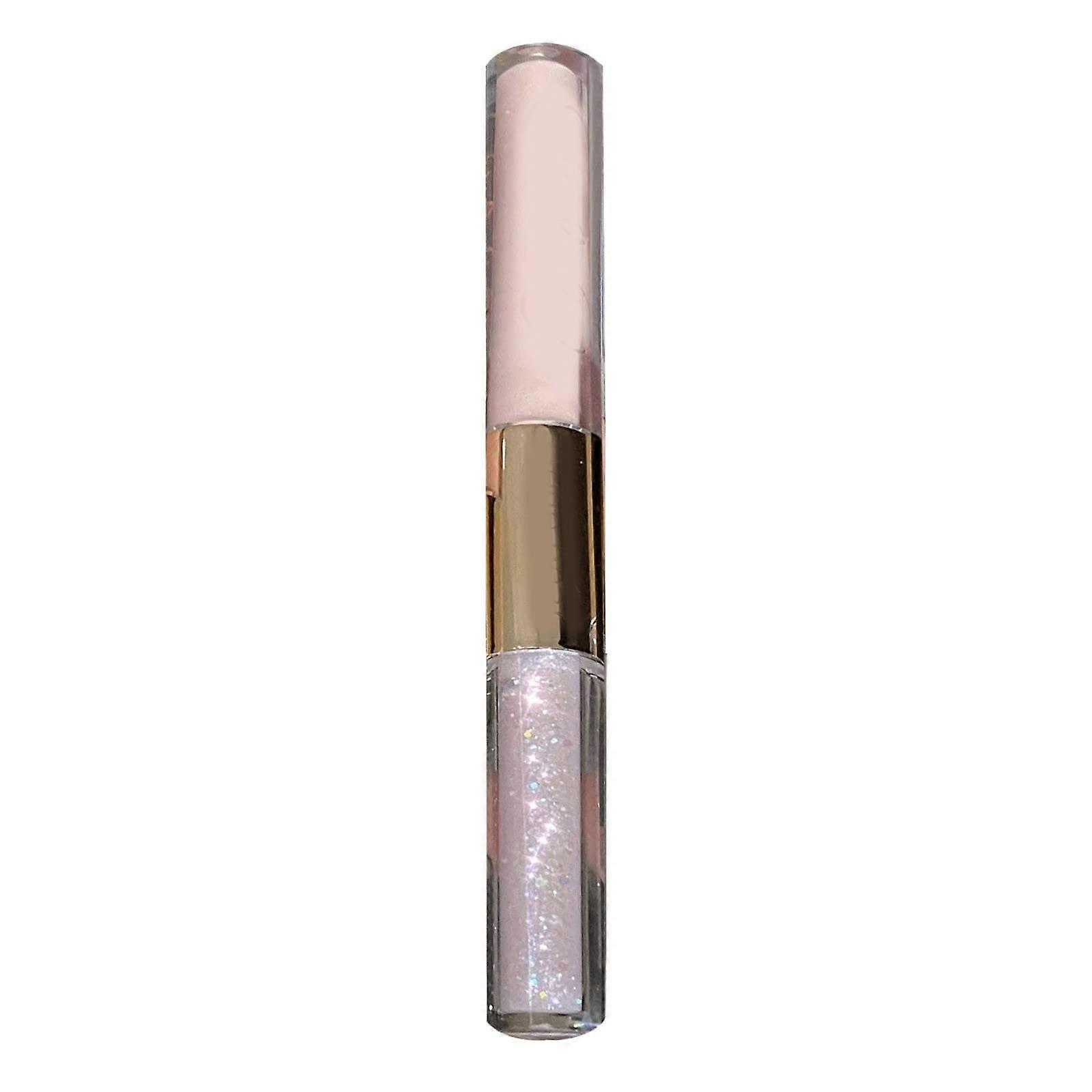 Double Ended Glitter Liquid Eyeshadow Longlasting Dual Shimmer with Applicator