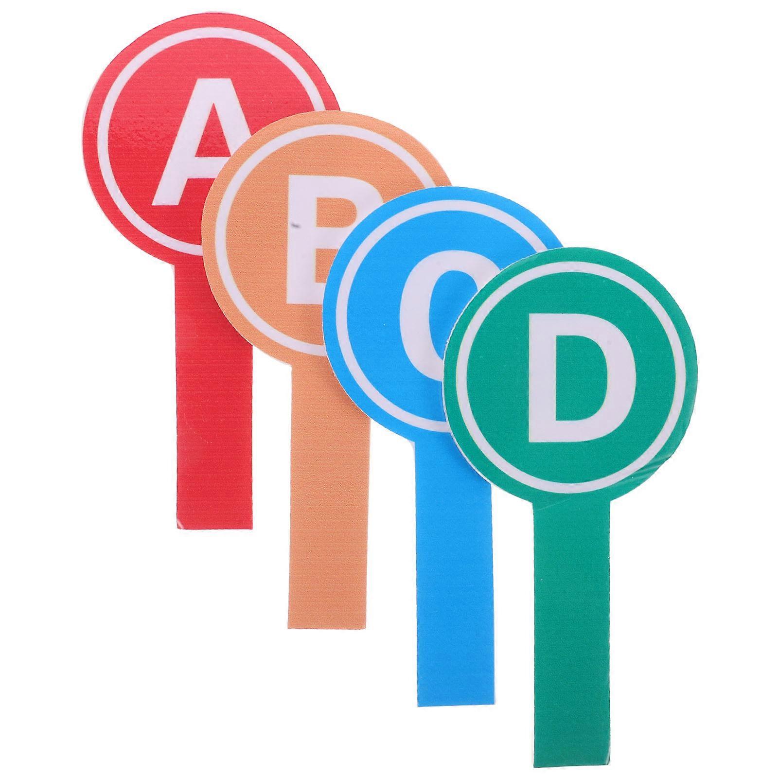 Foam Voting Paddles A- for Auctions Scoring 12Pcs Reusable