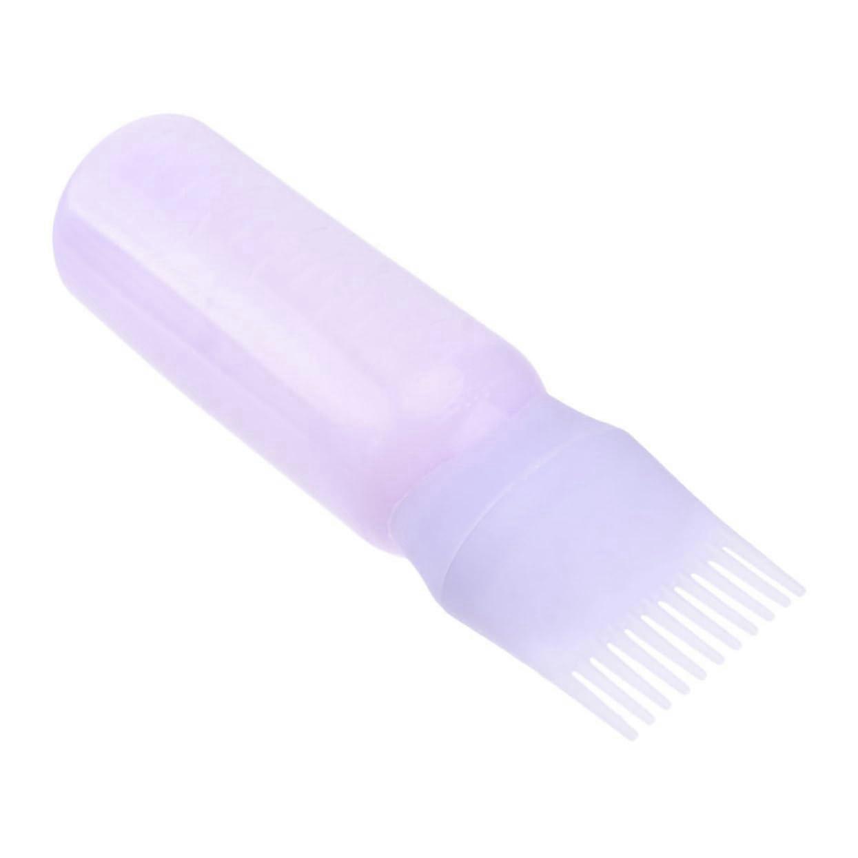 Hair Dye Applicator Bottle with Comb Tip for Precise Dispensing and Even Hair Coverage, Reusable