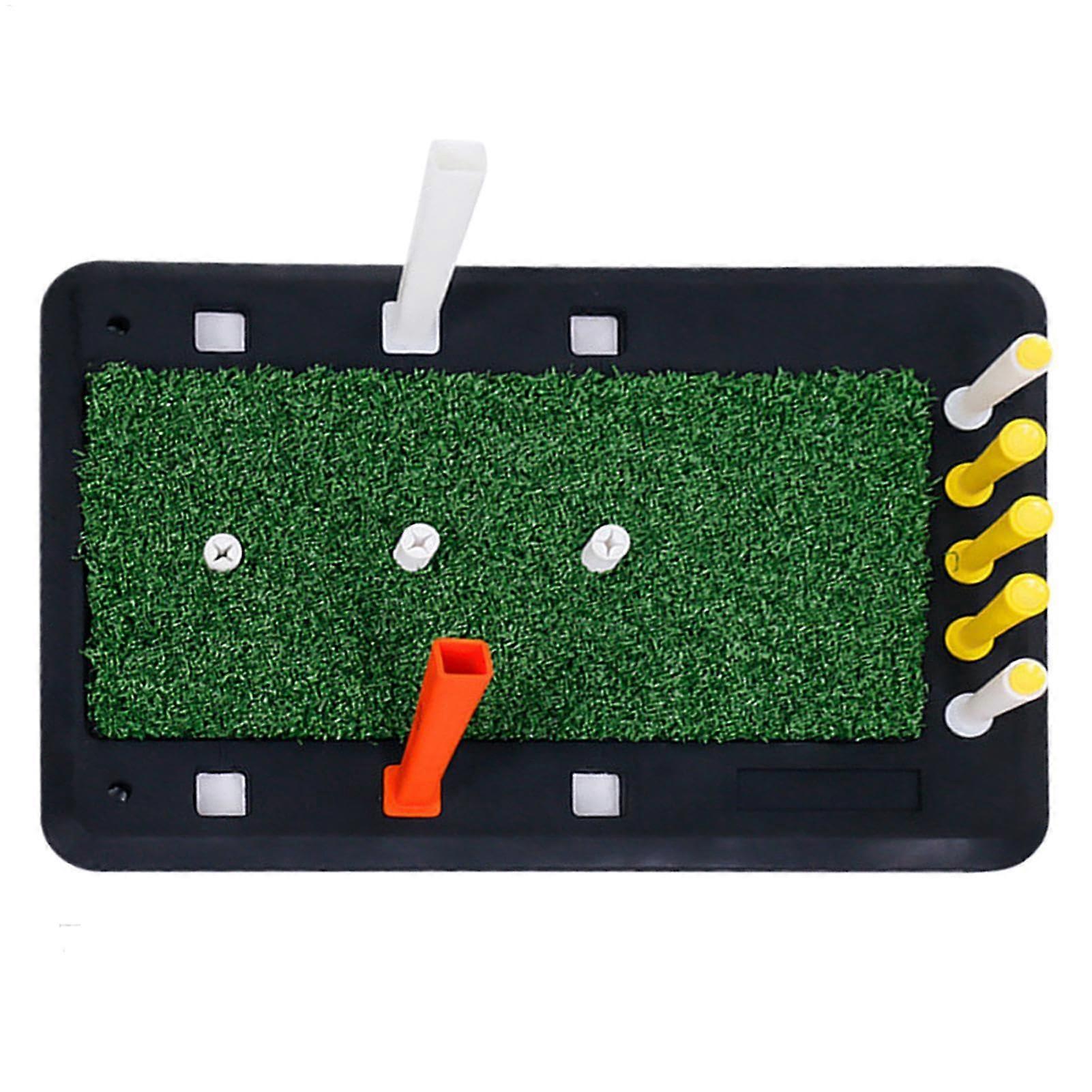 Golf Hitting Mat with NonSlip Rubber Backing, Durable Golf Practice Mat for Swing and Chipping