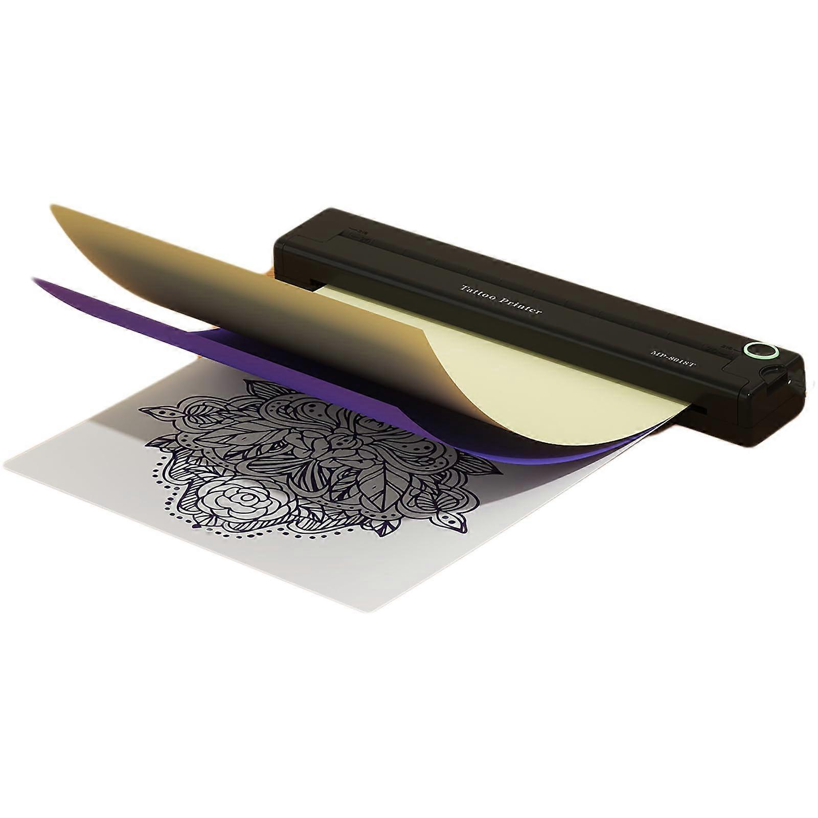 Wireless Tattoo Stencil Printer with Advanced Thermal Printing, Bluetooth A4 Transfer, PC and Mobile Compatible