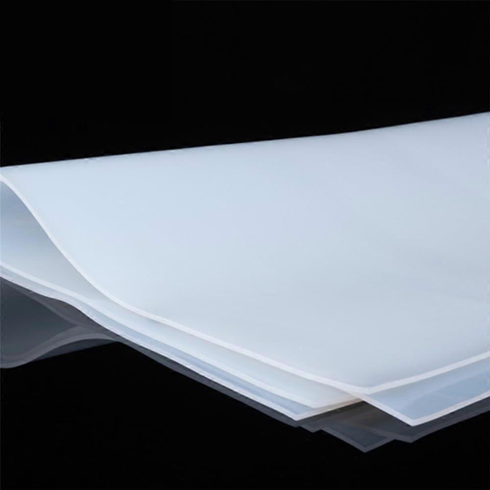 Translucent  Temperature Silicone Rubber Sheet 400x400x2mm Heat Resistant for Sealing