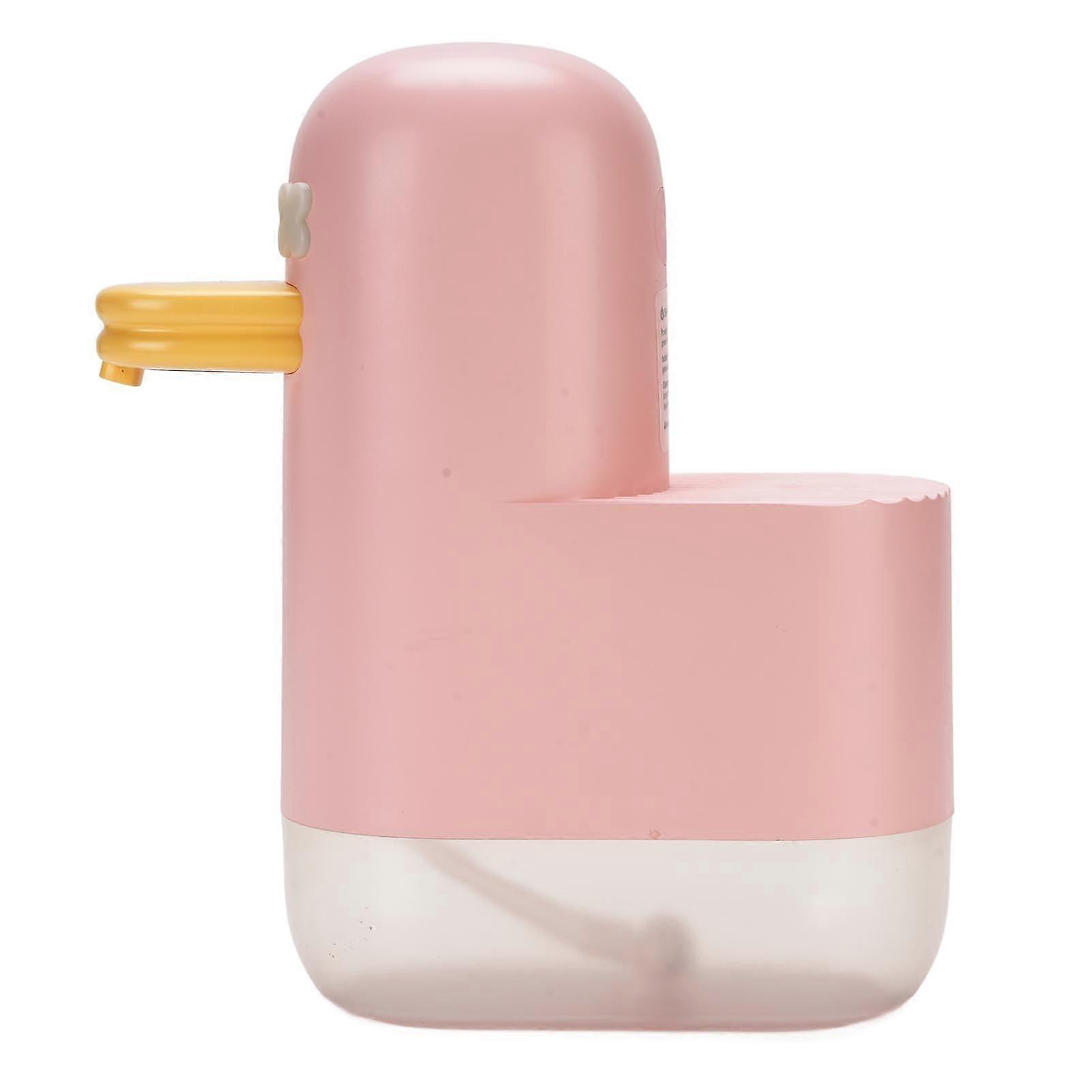 Automatic Foam Soap Dispenser with Touchless Sensor, Rechargeable Black Duck Shape 350ml for Bathroom Kitchen