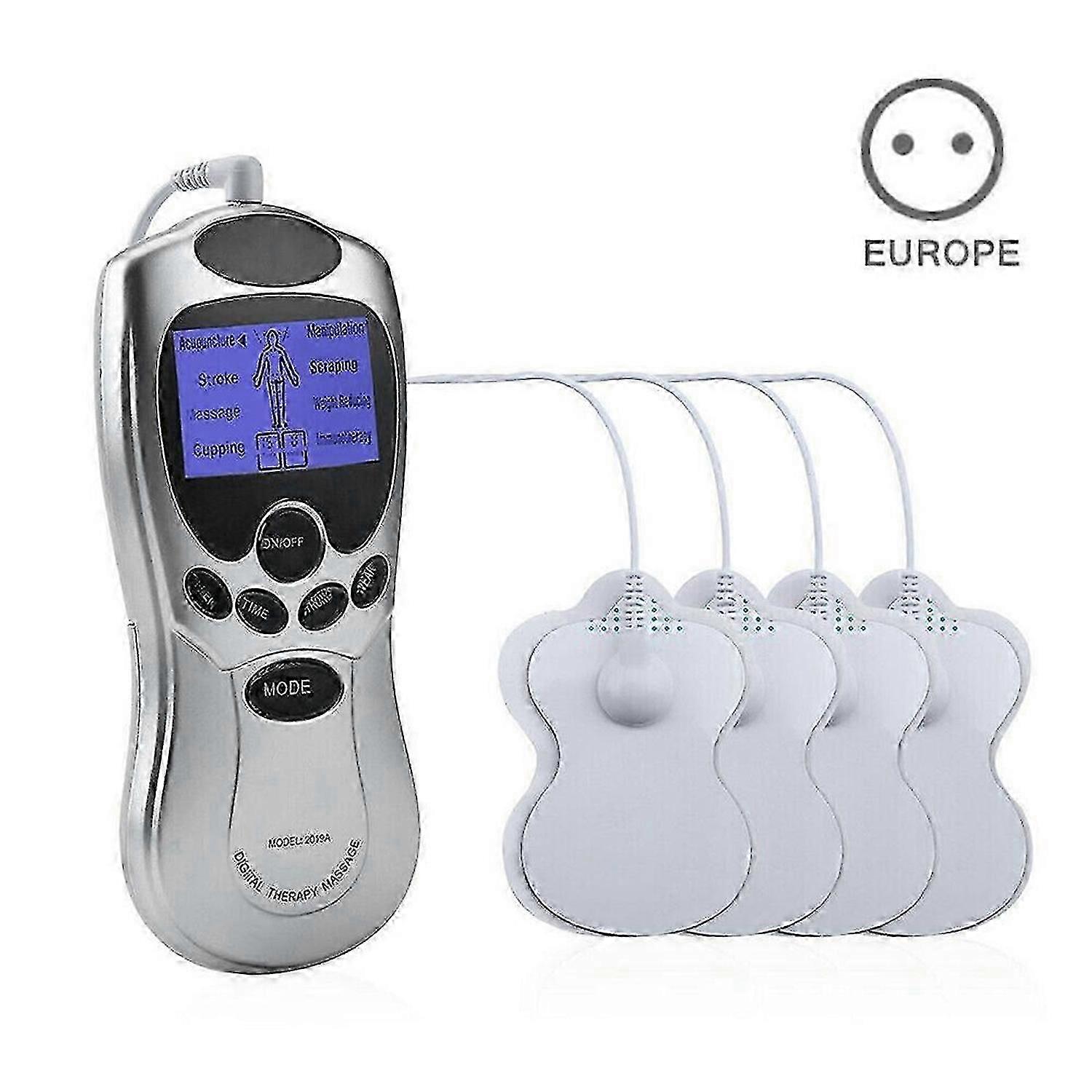 Mini Tens Unit Machine Electric Pulse Massager Muskelstimulatorterapi för smärta