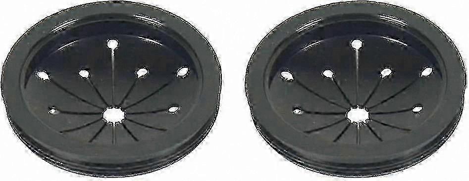 2-Pack Splash Guards for Black Waste Disposal Systems with Accessories
