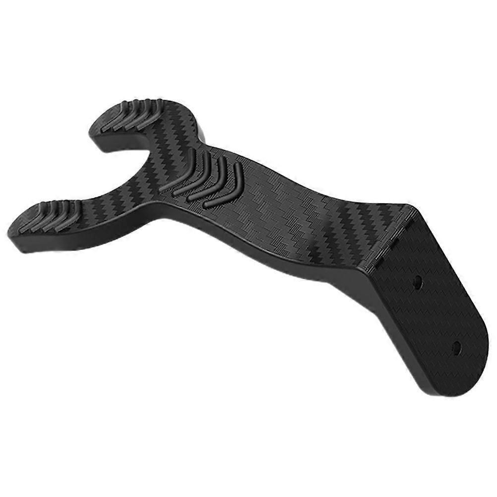 Wall Mount Motorcycle Rack for Storage 2Pcs ABS Black