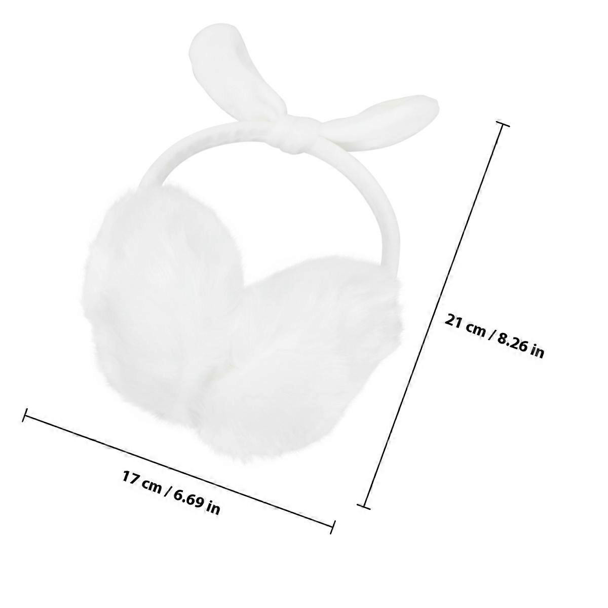 Warm Earmuffs Bowknot Design for Ear Warming Winter Ear Covers