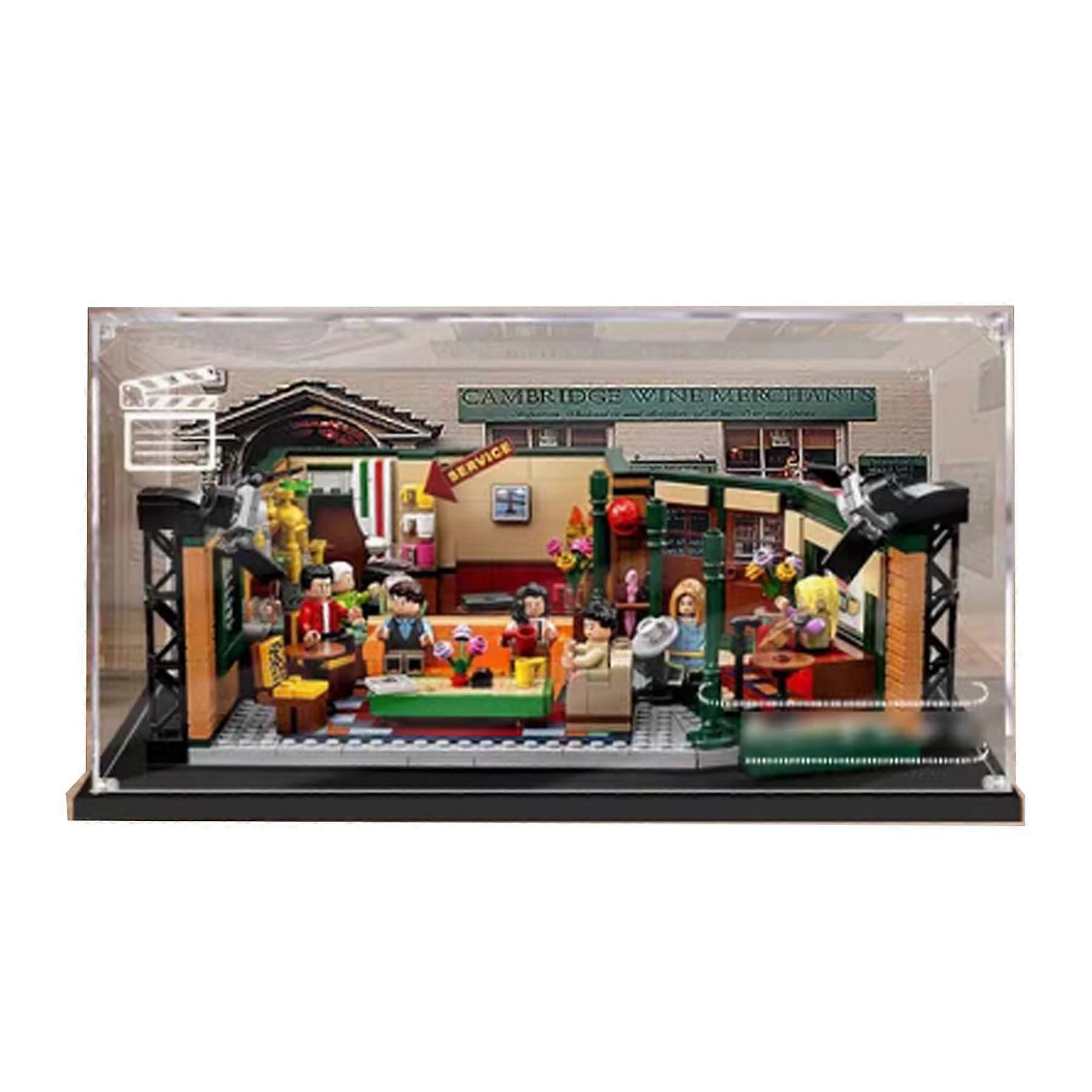 Clear Acrylic Display Case for  21319 Coffee , Dustproof Protective Storage Box