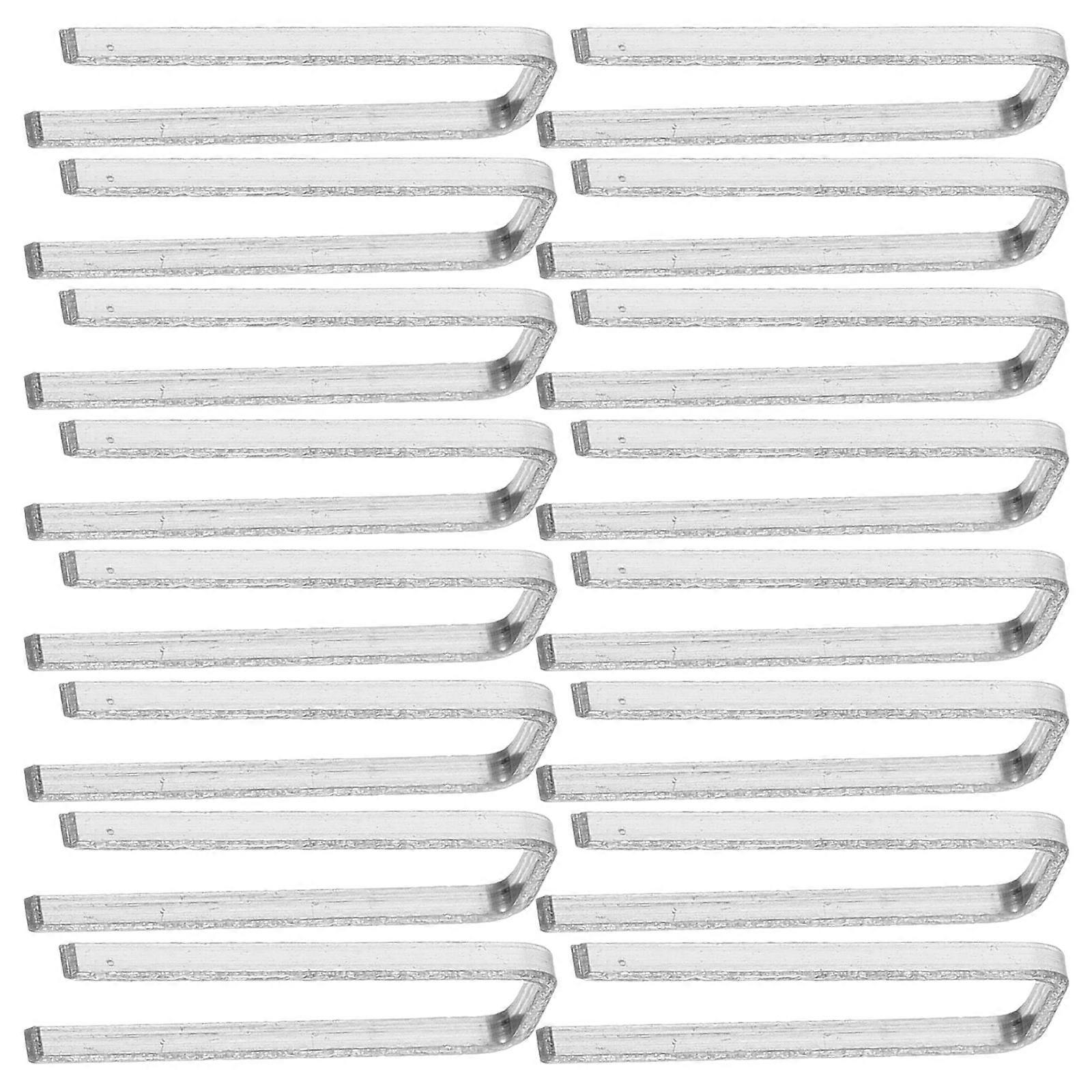 Replacement Shutter Staple for Curtain 80Pcs Metal Louvers Repair Kit