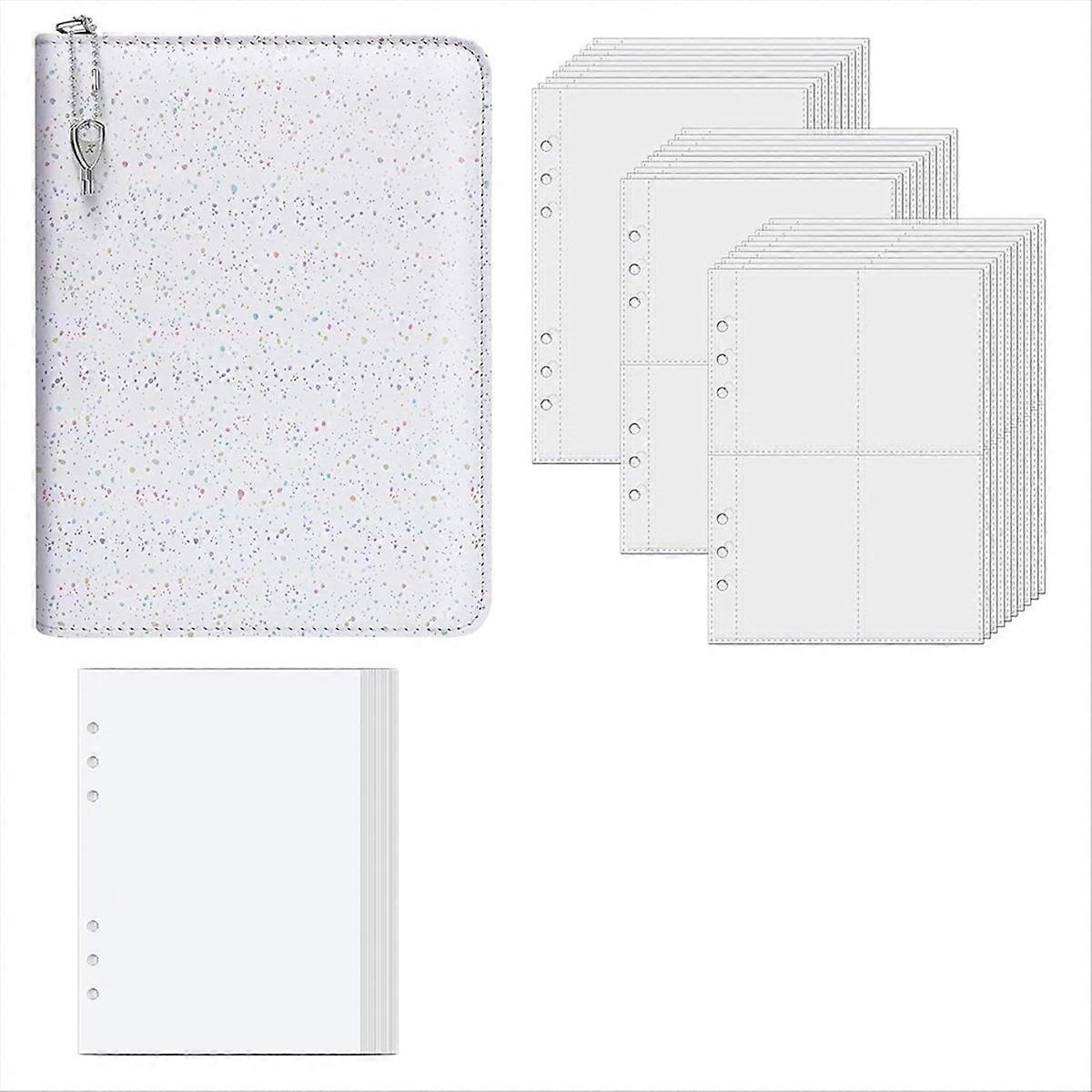 Hardcover Sticker Organizer Binder Reusable C