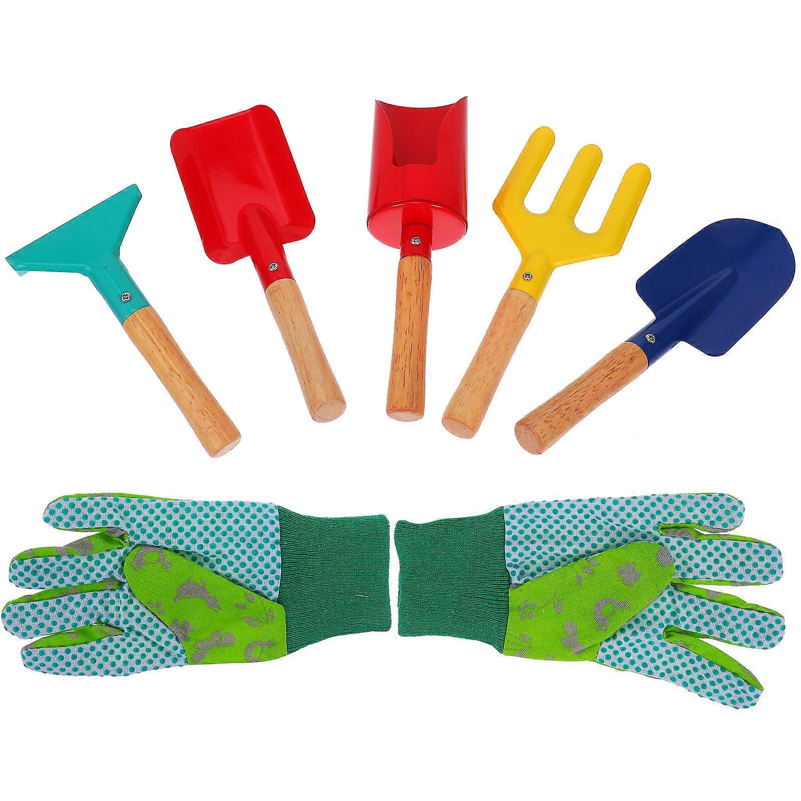 Children's Gardening Set for Transplanting with 1Set Assorted Tools