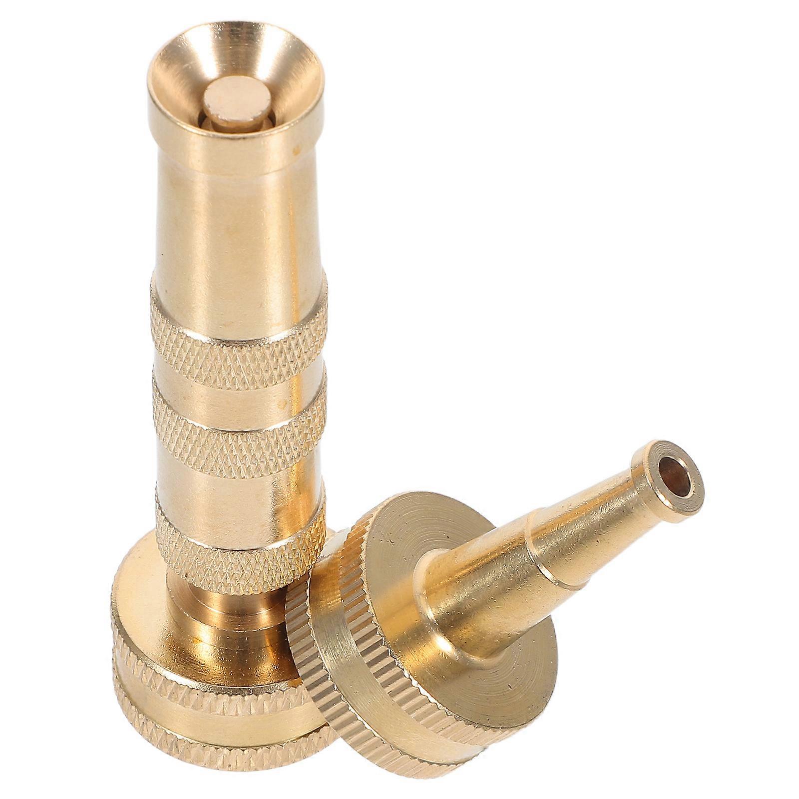 6Pcs Brass Garden Hose Nozzle Sprayer for Multiple Water Flow Options