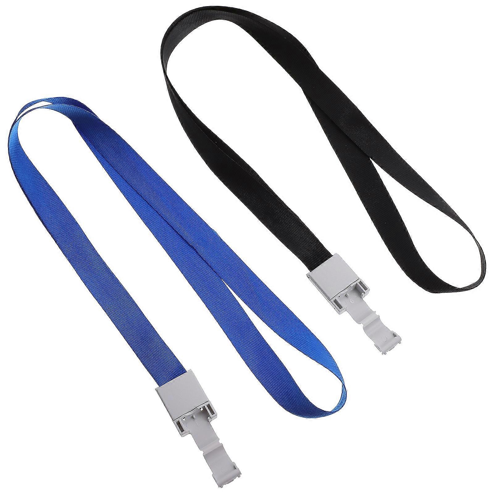 Assorted Color 20Pcs Thickened Lanyard for Work Documents with Design