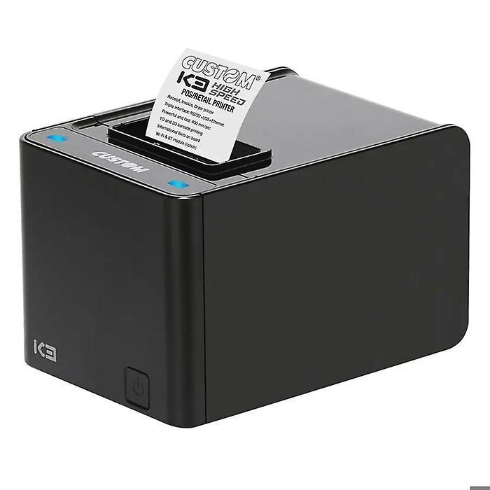 Ticket Printer - CUSTOM - 911HM011100733 - Black - USB - Thermal