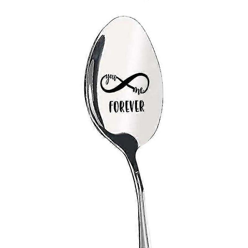 Lettering Stainless Steel Spoon