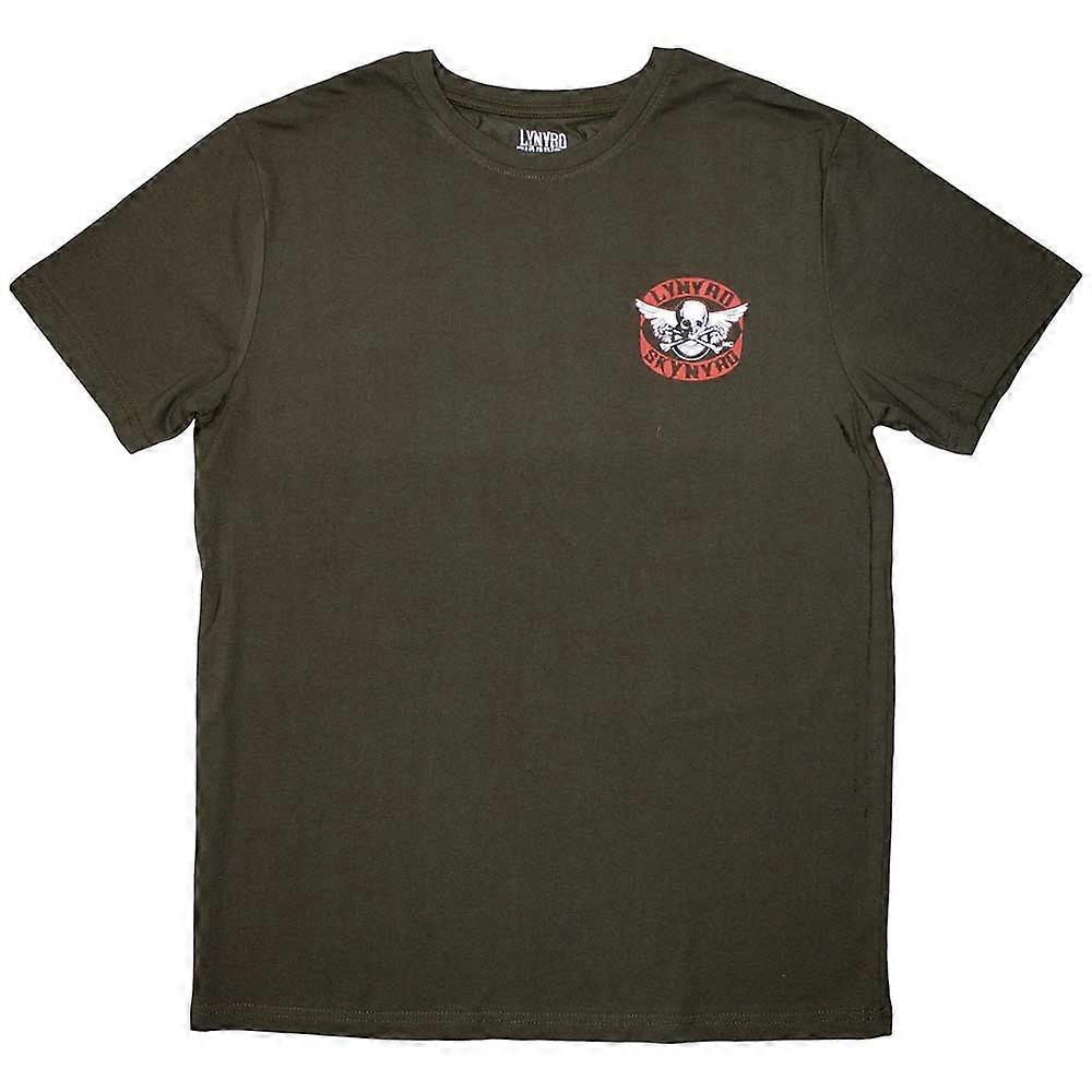 Lynyrd Skynyrd Mini Biker Patch Logo T Shirt