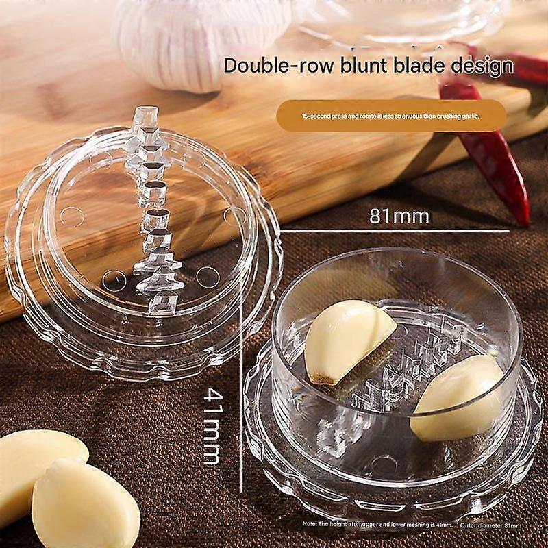 Garlic Press, Multi-Functional Garlic Tool For Kitchen Cooking