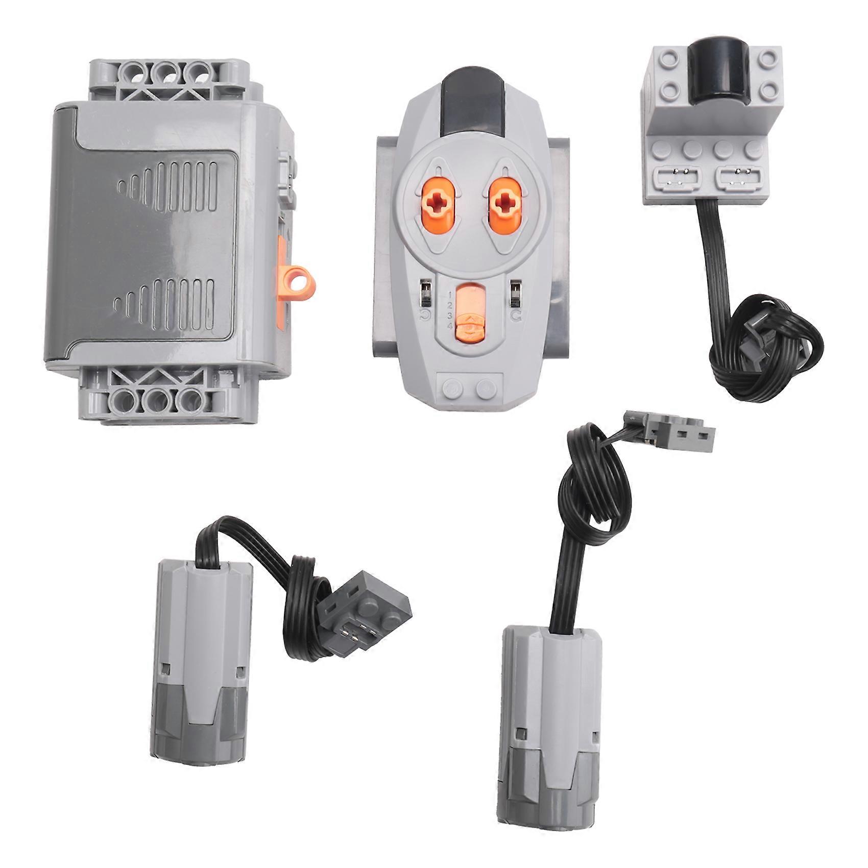 5pcs Power Function Motorized Building Blocks Power Kit