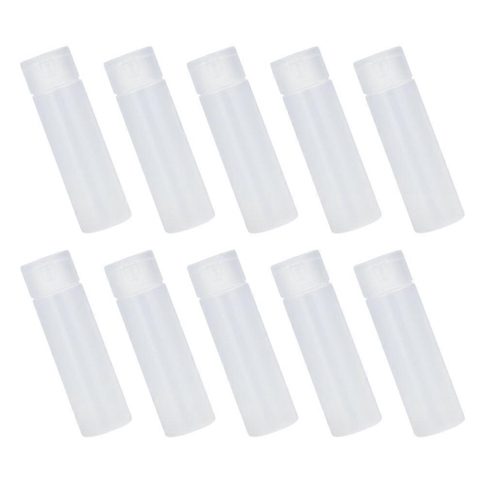 10pcs Plastic Empty Bottles Travel Storage Bottles Chic Refillable Bottles