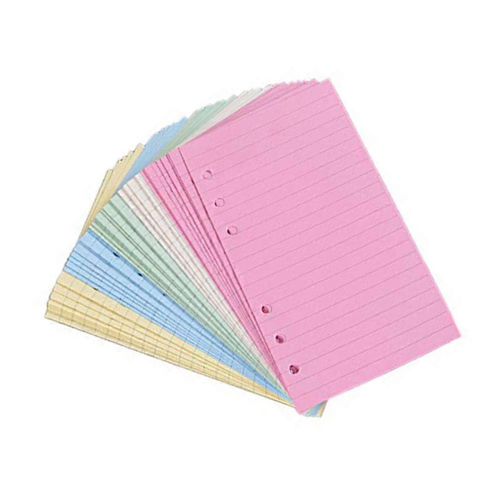 Colorful Loose-Leaf Papers Notebook Sheets for Writing 2Sets Assorted Colors