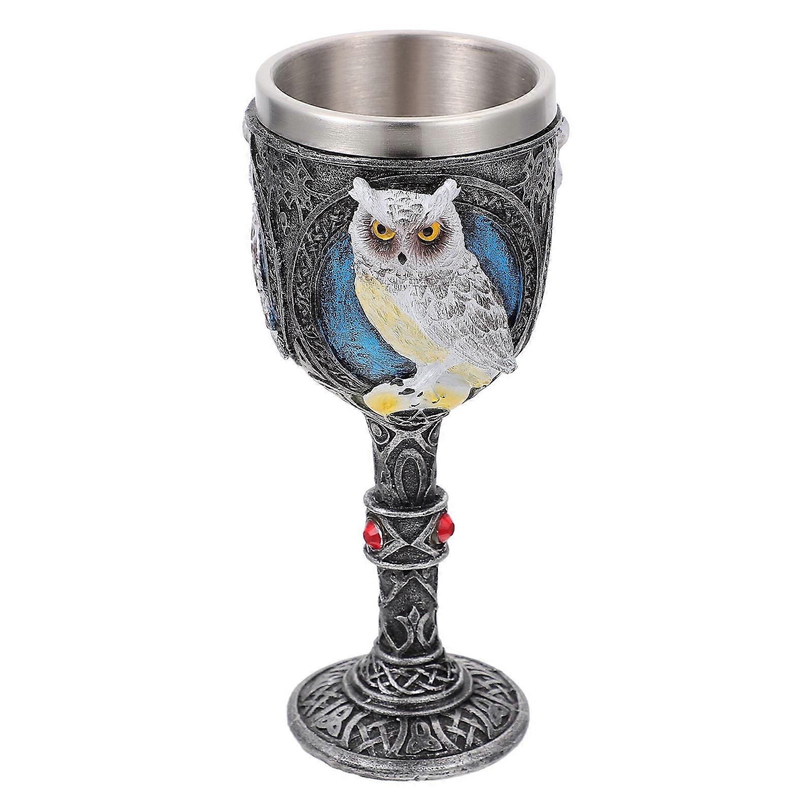 Creative Owl Design Goblet for Drinking Use 1Pcs Wine Cup