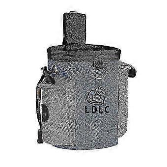 Light Blue Portable Waist Bag for Dog Training - Convenient Hands-Free Pet Accessory for Dog Owners