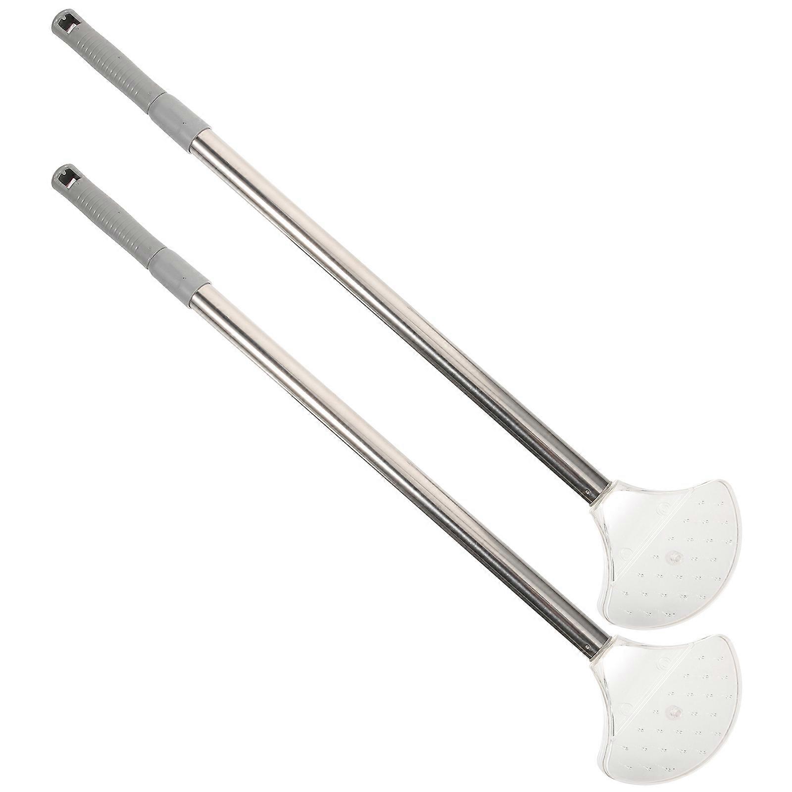 Handheld Silver Stainless Steel Sign Rod for Support Multi-Function Use