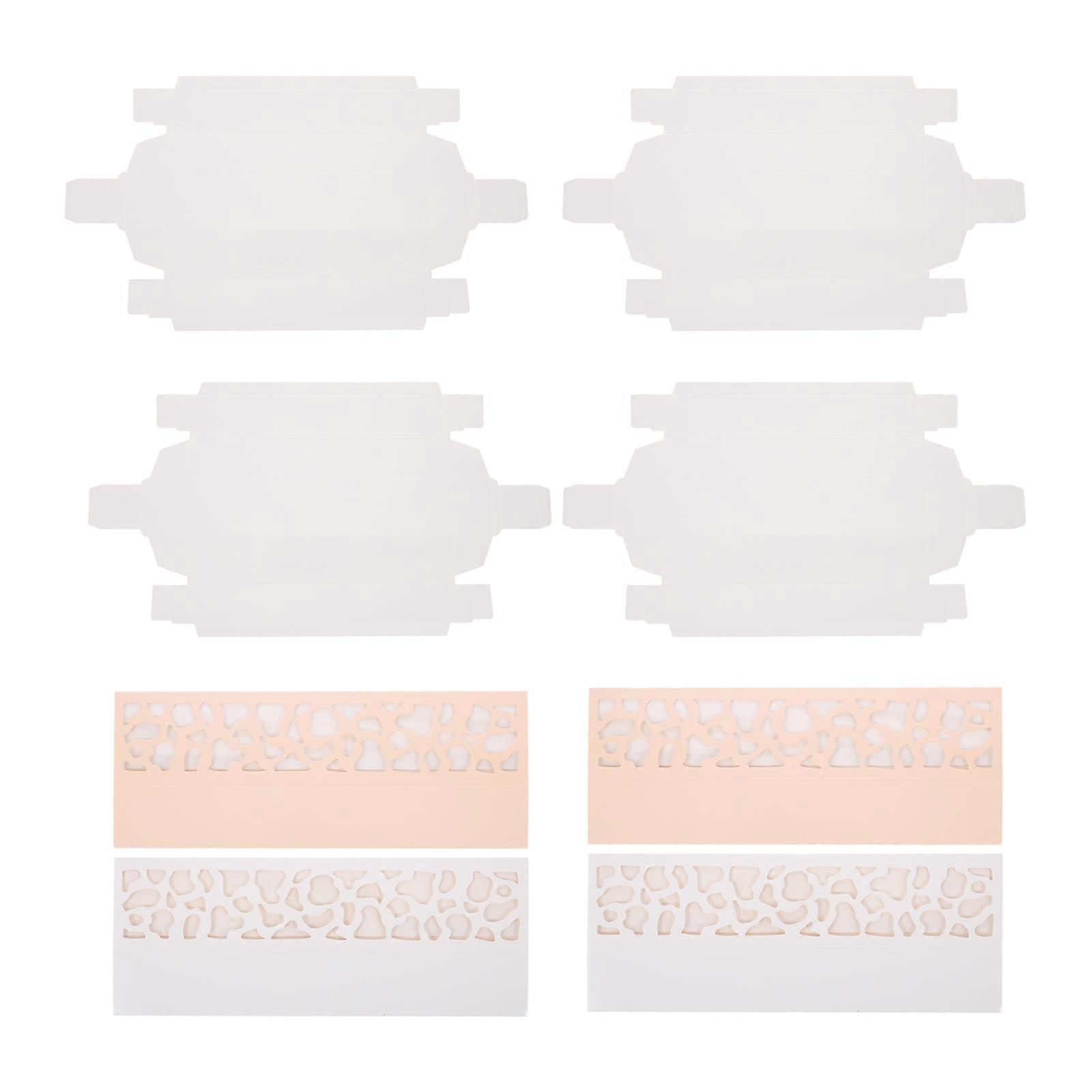 Mini Cake Packing Box for Baking 10Pcs Macaron Boxes Paper Material