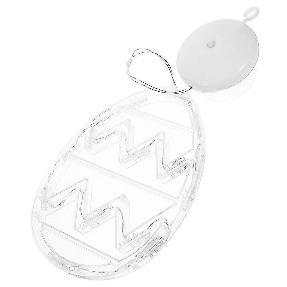 Easter Egg Shaped Window Lights,Blue for Indoor Decor