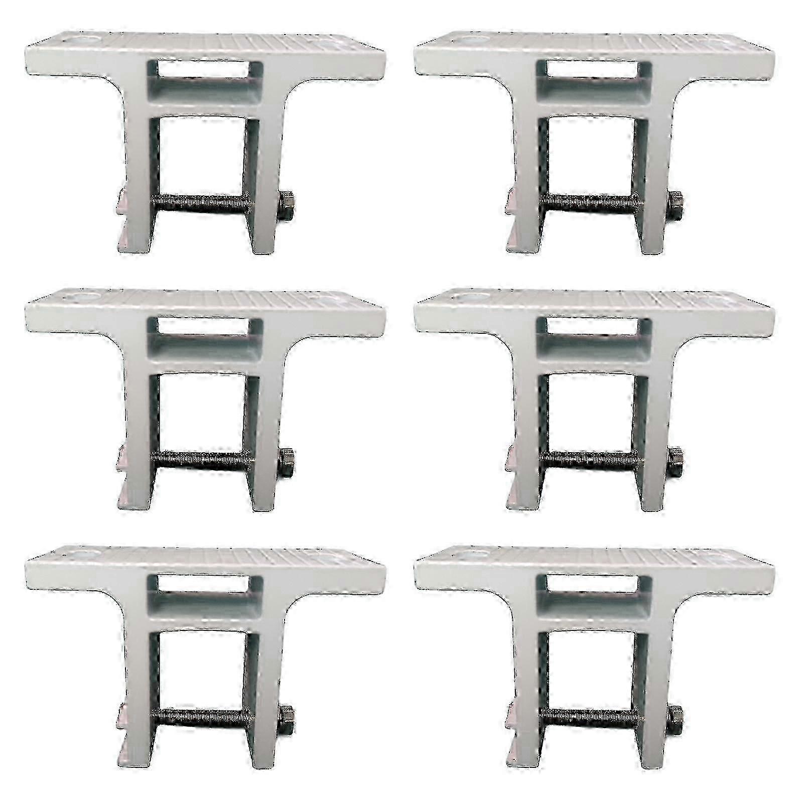 6 Pack Awning Wall Mounting Brackets Replacement compatible with Deck, Garden, Patio