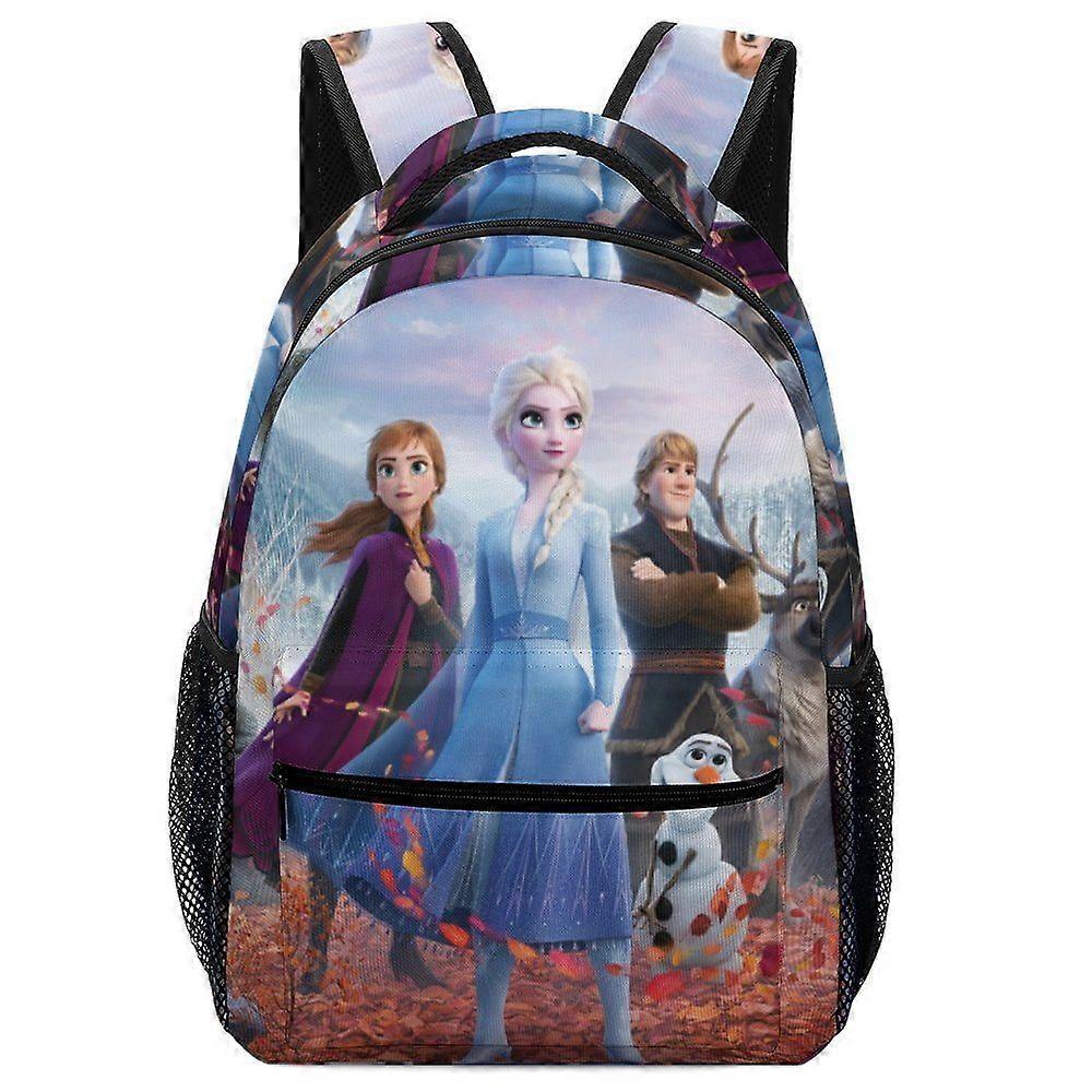 LA3184 Frozen Backpacks School Bag Bookbag Casual Daypack Backpacks for Travel Hiking