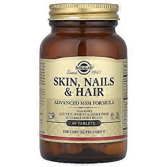 Solgar, Skin, Nails & Hair, Advanced MSM Formula, 60 Tablets, 2-Pack