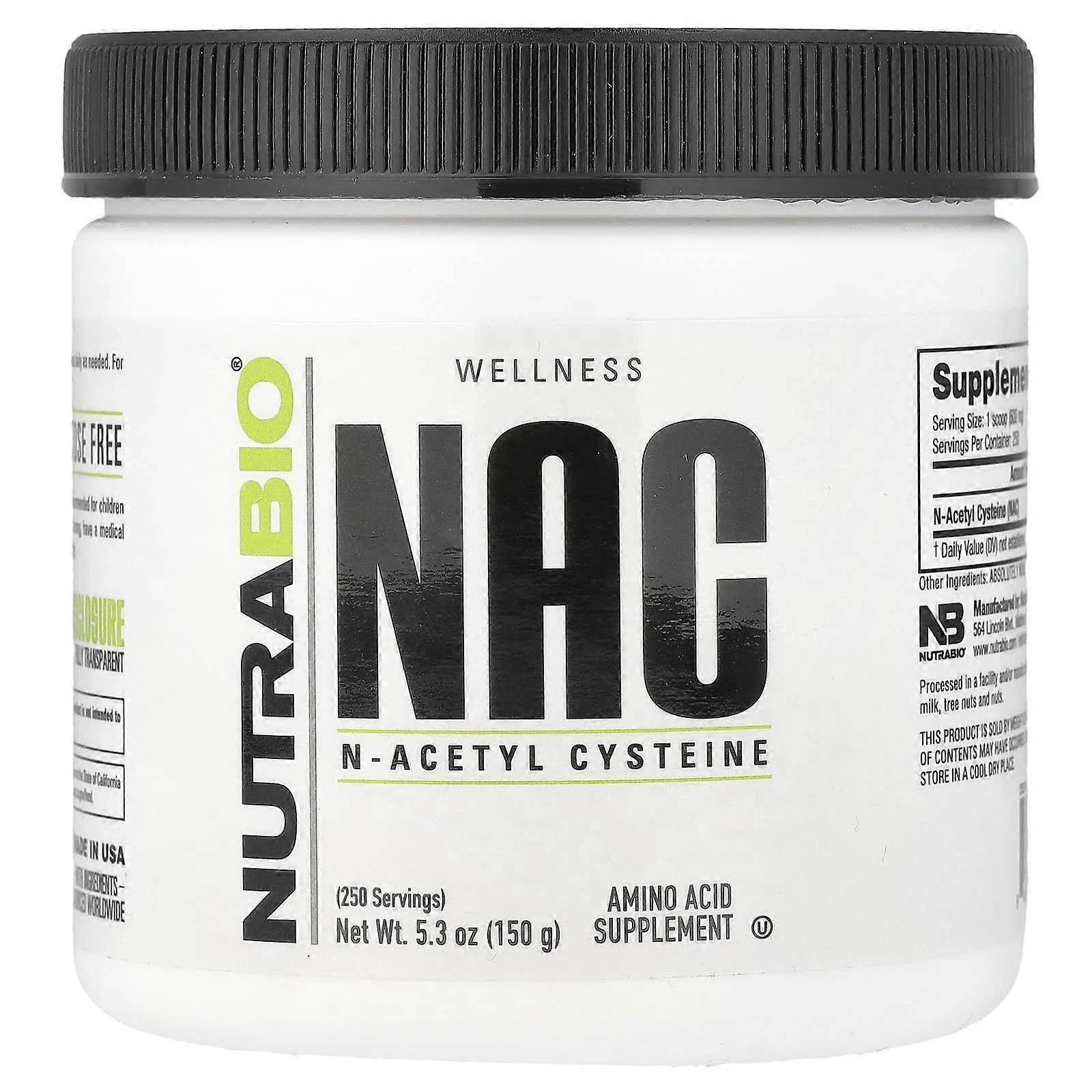 NutraBio, NAC, 5.3 oz (150 g)