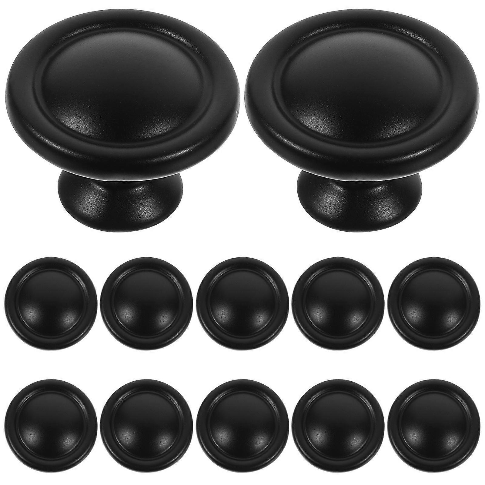 12pcs Cupboard Wardrobe Door Knobs Aluminum Alloy Drawer Knobs Handles