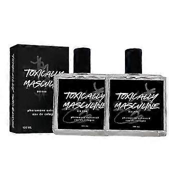 2er-Pack Herren-Zitrusparfüm, langanhaltender Duft, 100 ml
