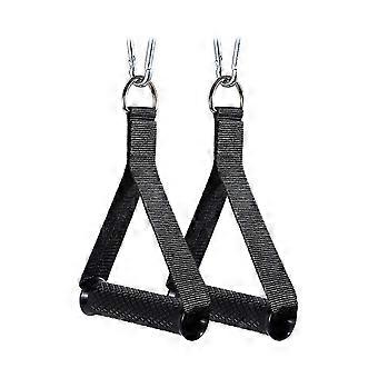 Attachment Grips Exercise Handles compatible withPilates Strength Training Home Gym Use Black