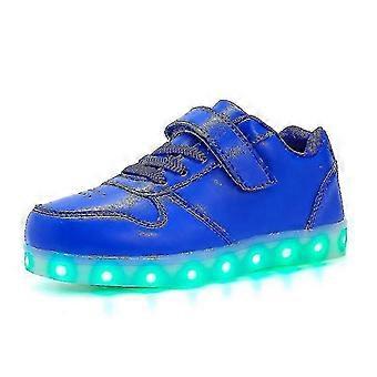 Kids Shoes Boys Led Light Up Shoes Childrens Sports Running Shoes 518