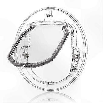 Pet Access Door with Dual Glazed Glass and Multi-Position Lock compatible withWindows Doors