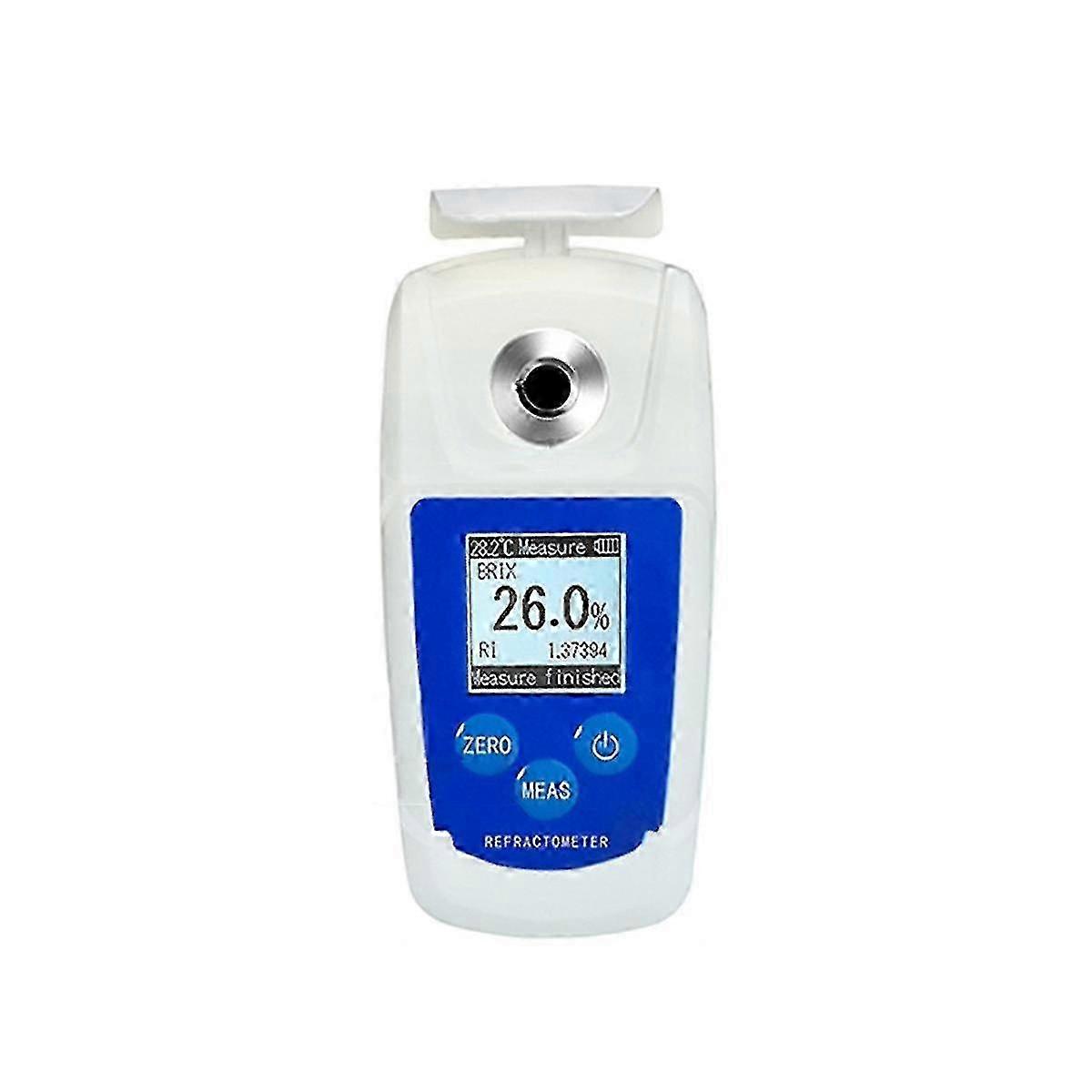 Digital Refractometer Sugar Meter Refractometer Digital Fruit Sugar Meter Juice Drinks Measuring Range 0-55%