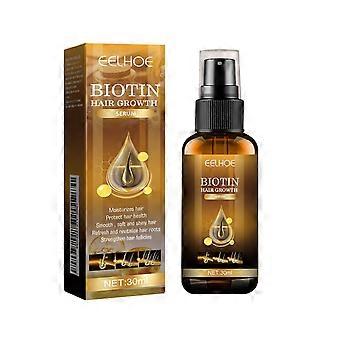 Spray de Cabelo de Biotina EELHOE - Cuidado do Couro Cabeludo, Hidratação e Tratamento Suave para o Cabelo