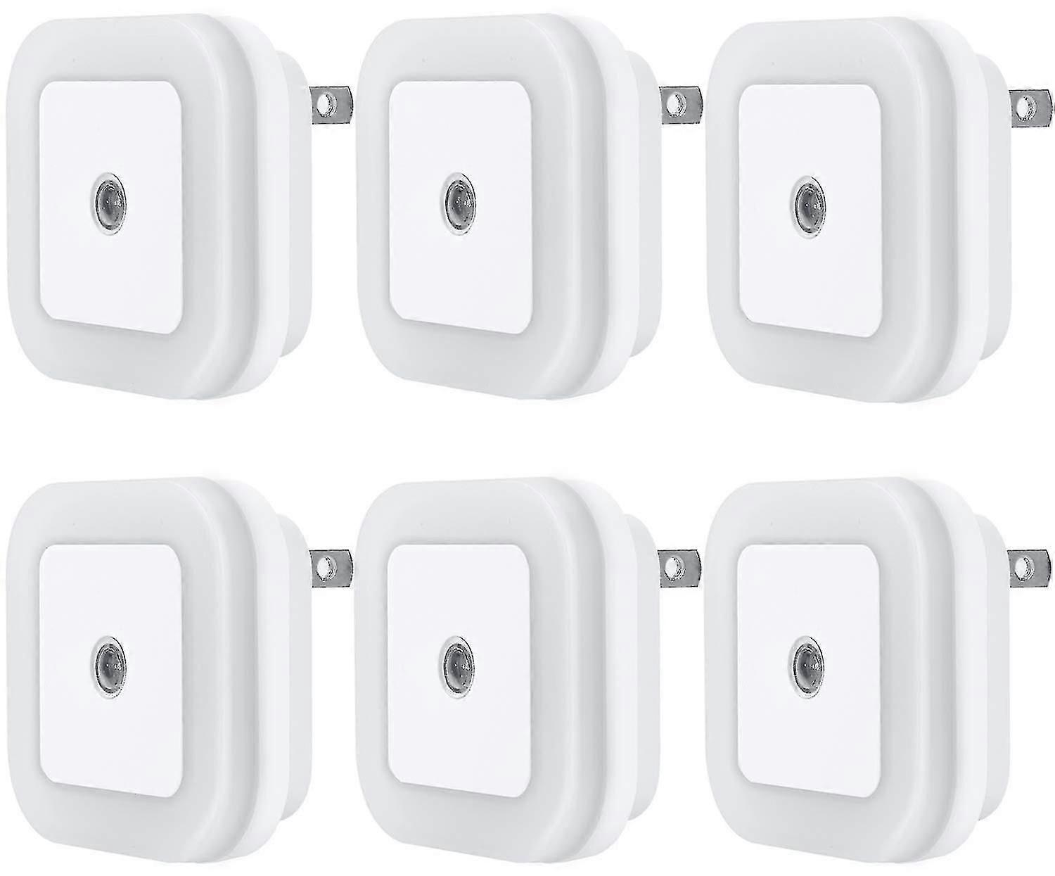 6pcs Led Night Light Lamp With Smart Sensor