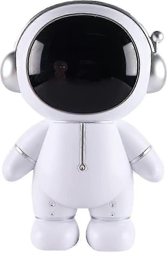 Astronaut Figurine Decor Desktop Statue (silver)