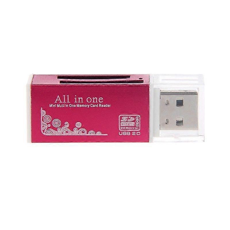 Fast Speed USB 2.0 Multi Memory Card Reader for SD/SDHC MMC TF MS M2