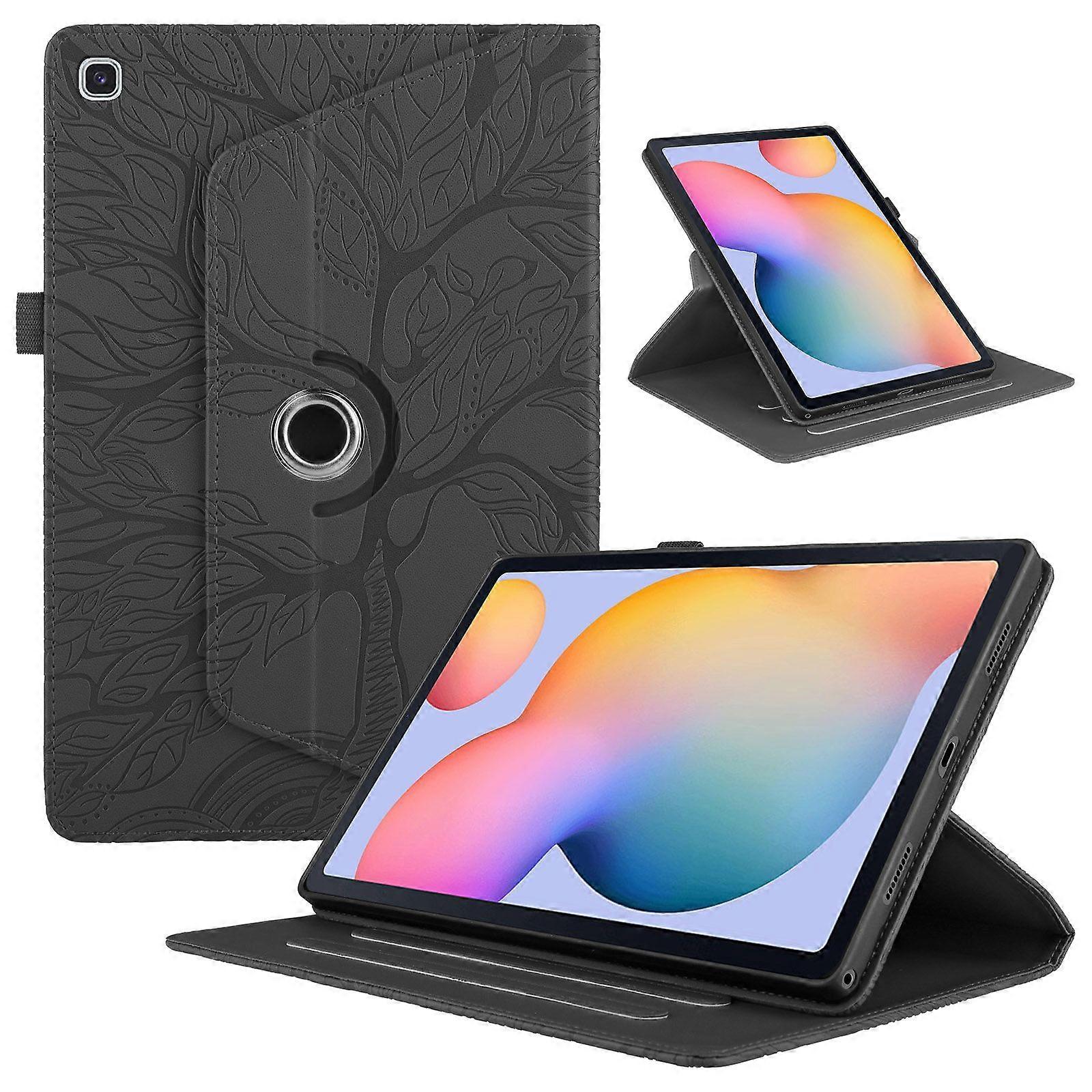 Flip Case for Samsung Galaxy Tab A7 Lite 360 Rotatable Shockproof Tablet Case with Vertical Bracket