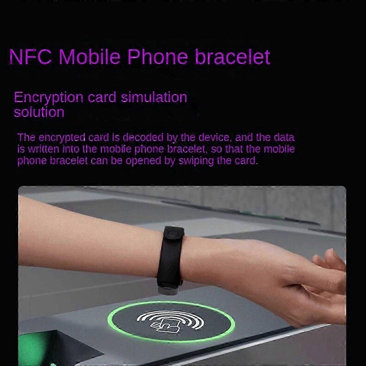 NFC Read-Write Device, Card Reader, Encrypted Access Control Decoder, Compatible with Bluetooth ICID