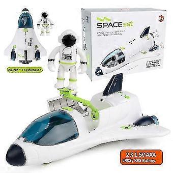 Cohete espacial Juguete Astronauta Nave espacial Juguete Niños Educación temprana Juguete Regalo de cumpleaños para niños Niñas