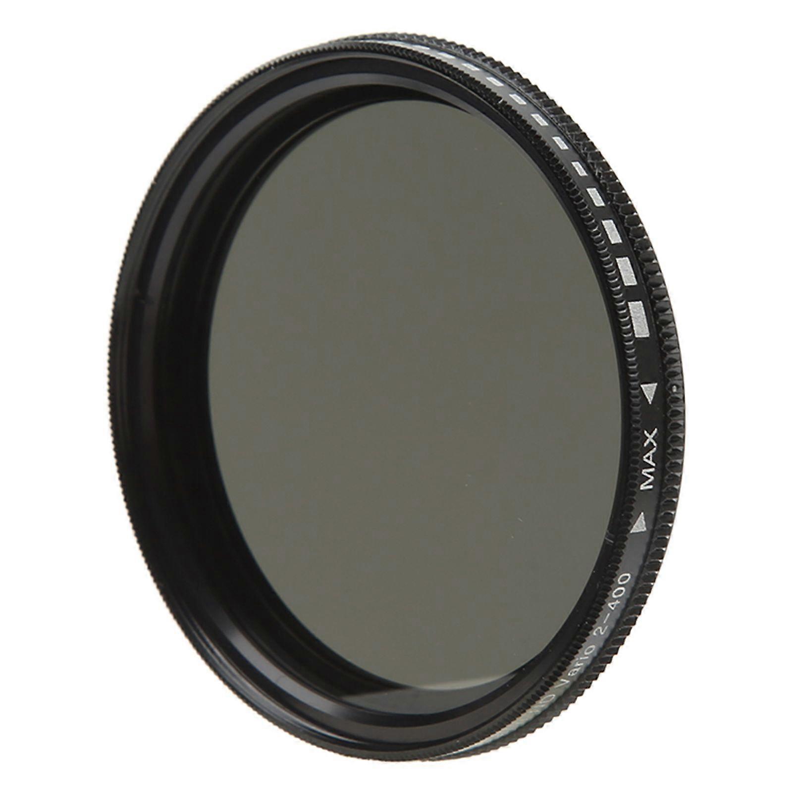 Variable ND Lens Filter Set UV Resistant Dustproof 52mm Variable Neutral Density Filter Compatible With Hero11 Black